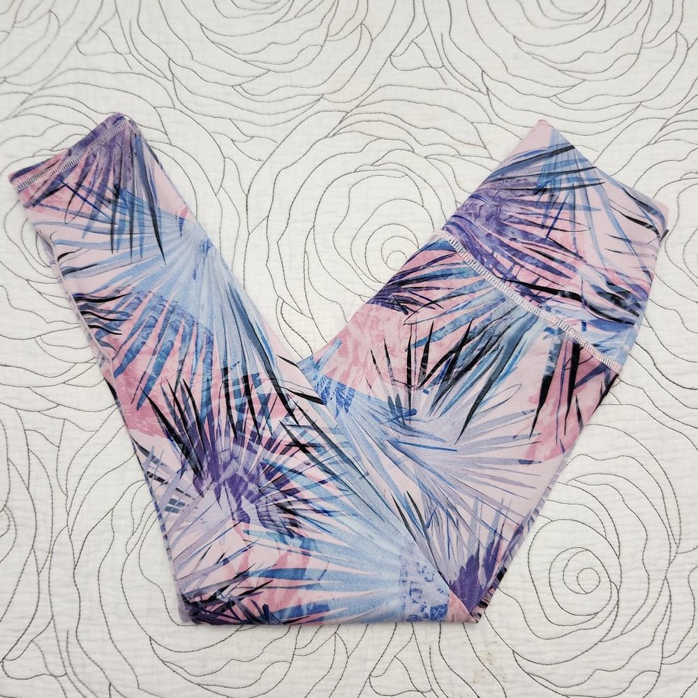 EVCR [S] Pink/Blue/Purple Patterned EVCR Evolution and Creation Leggings